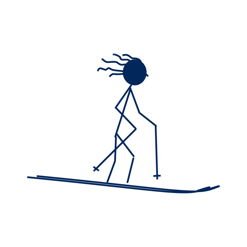 Ski man