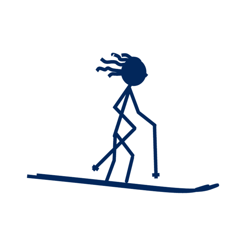 Ski man